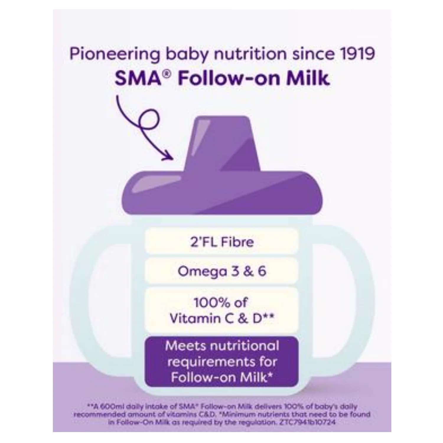 SMA Follow On Milk Powder, 6 Months+ 800g