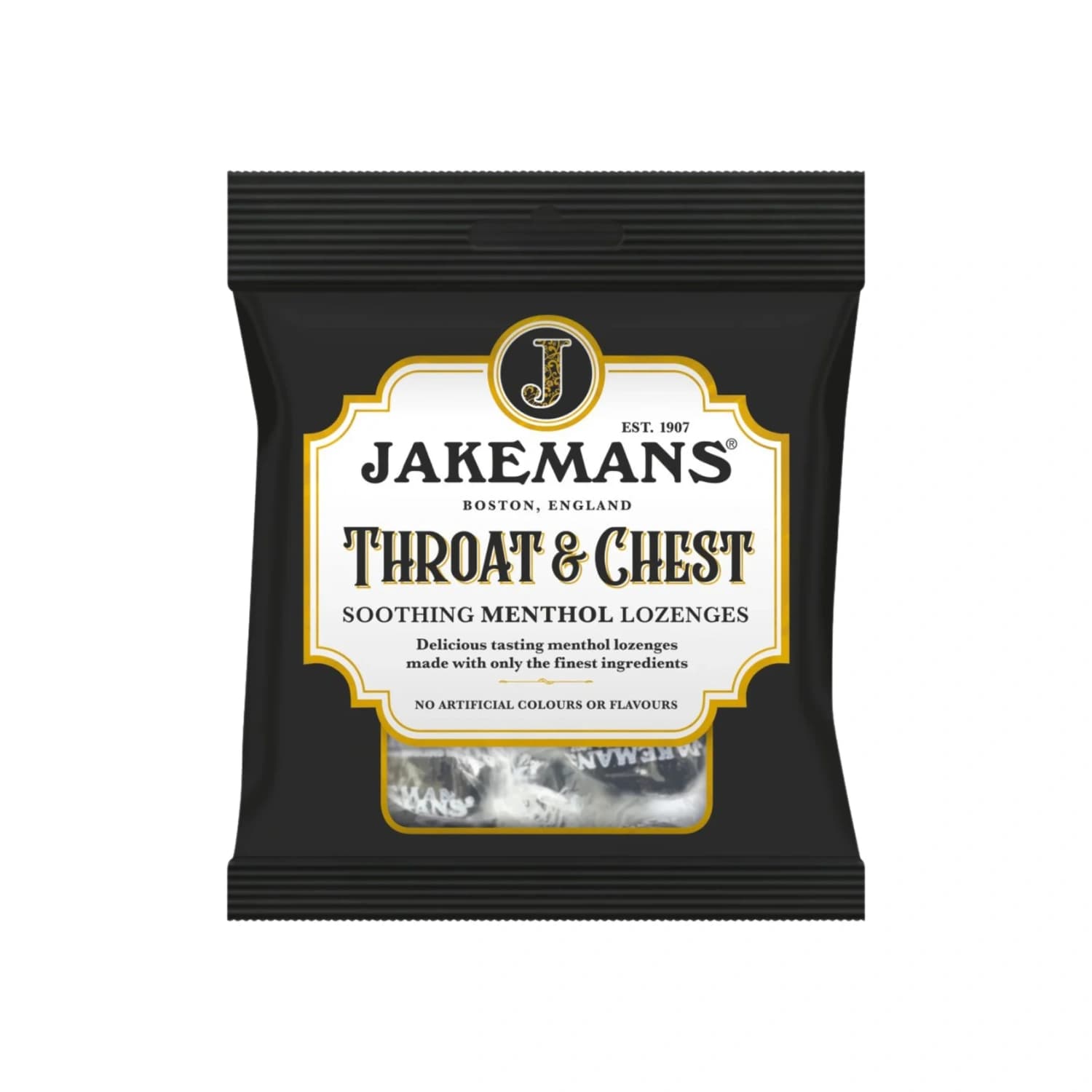 Jakemans Throat And Chest Soothing Menthol Lozenges 73g