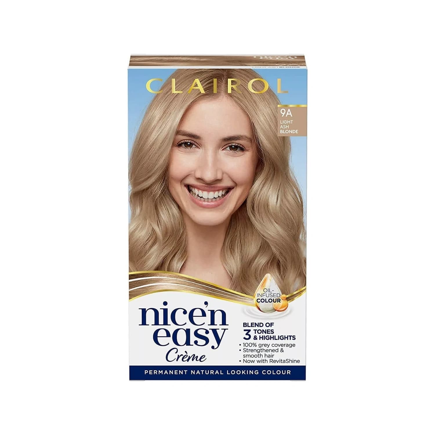 Clairol Nice’n Easy Hair Dye 9B Light Beige Blonde