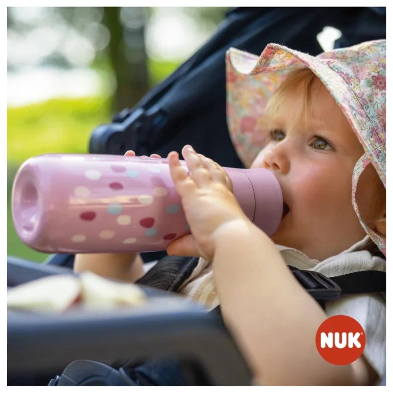 NUK Mini-Me Flip With 2 in 1 Top 12m+ Pink 450ml