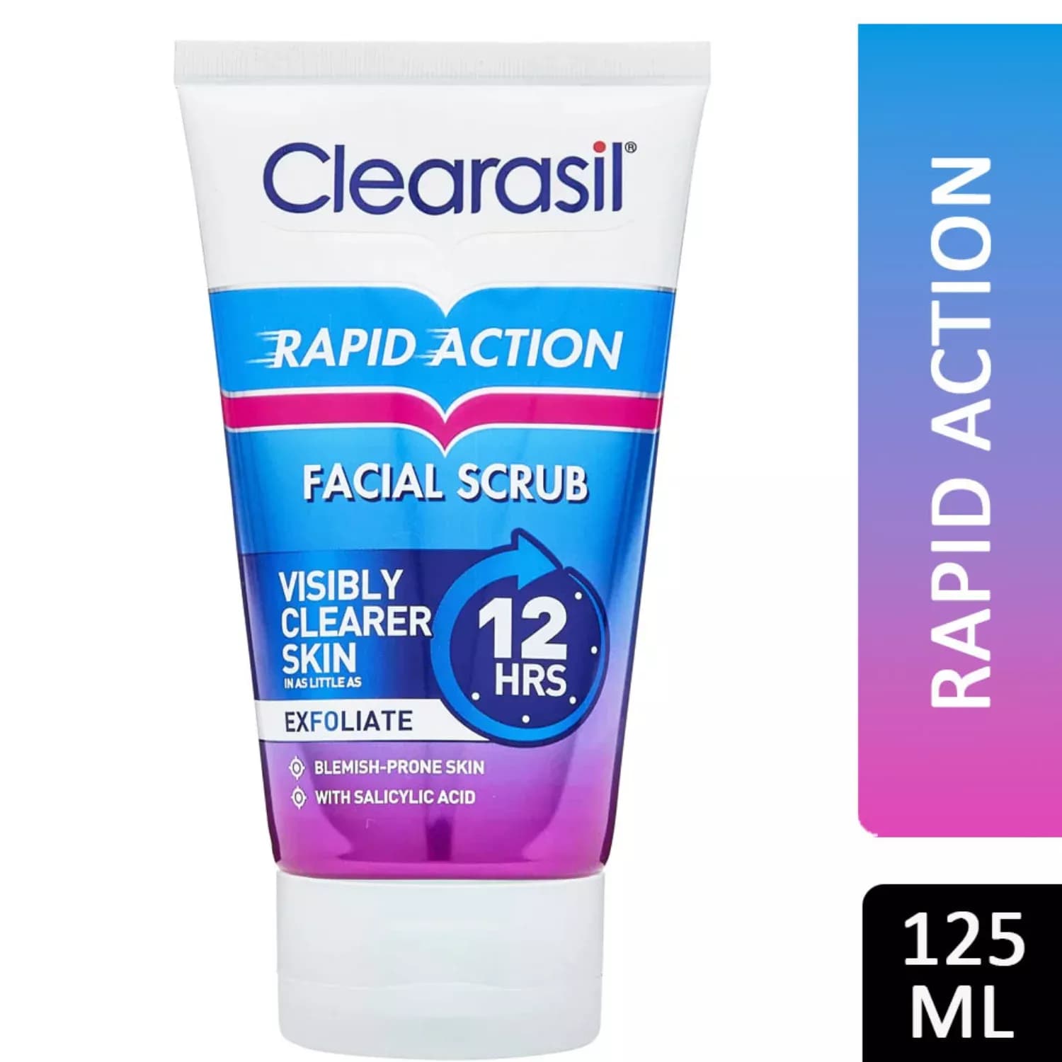 Clearasil Ultra Rapid Action Acne Exfoliating Face Scrub125ml
