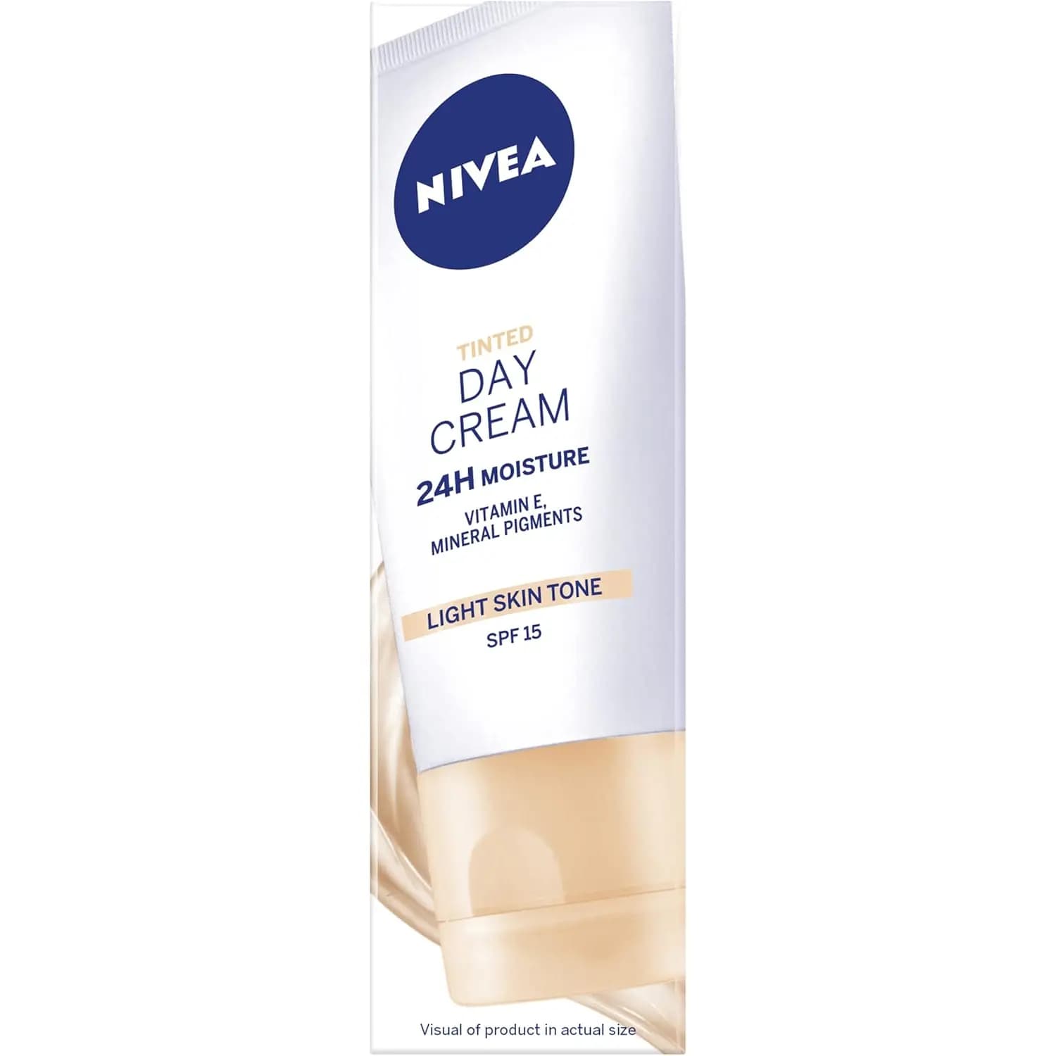 4x Nivea Moisturising Day Cream Natural SPF15 50ml