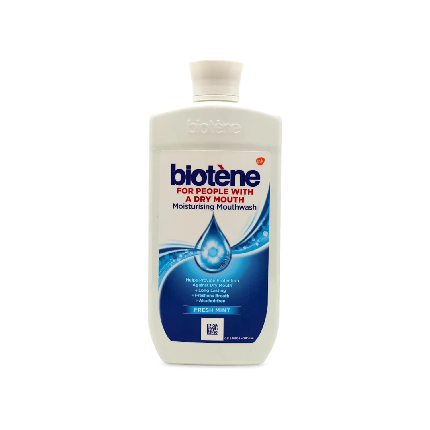 Biotene Dry Mouth Moisturising Mouthwash in Fresh Mint 500ml