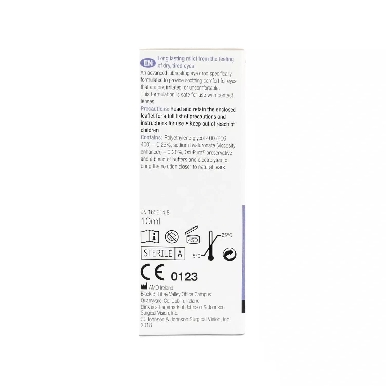 Blink Intensive Tears Protective Eye Drops 10ml