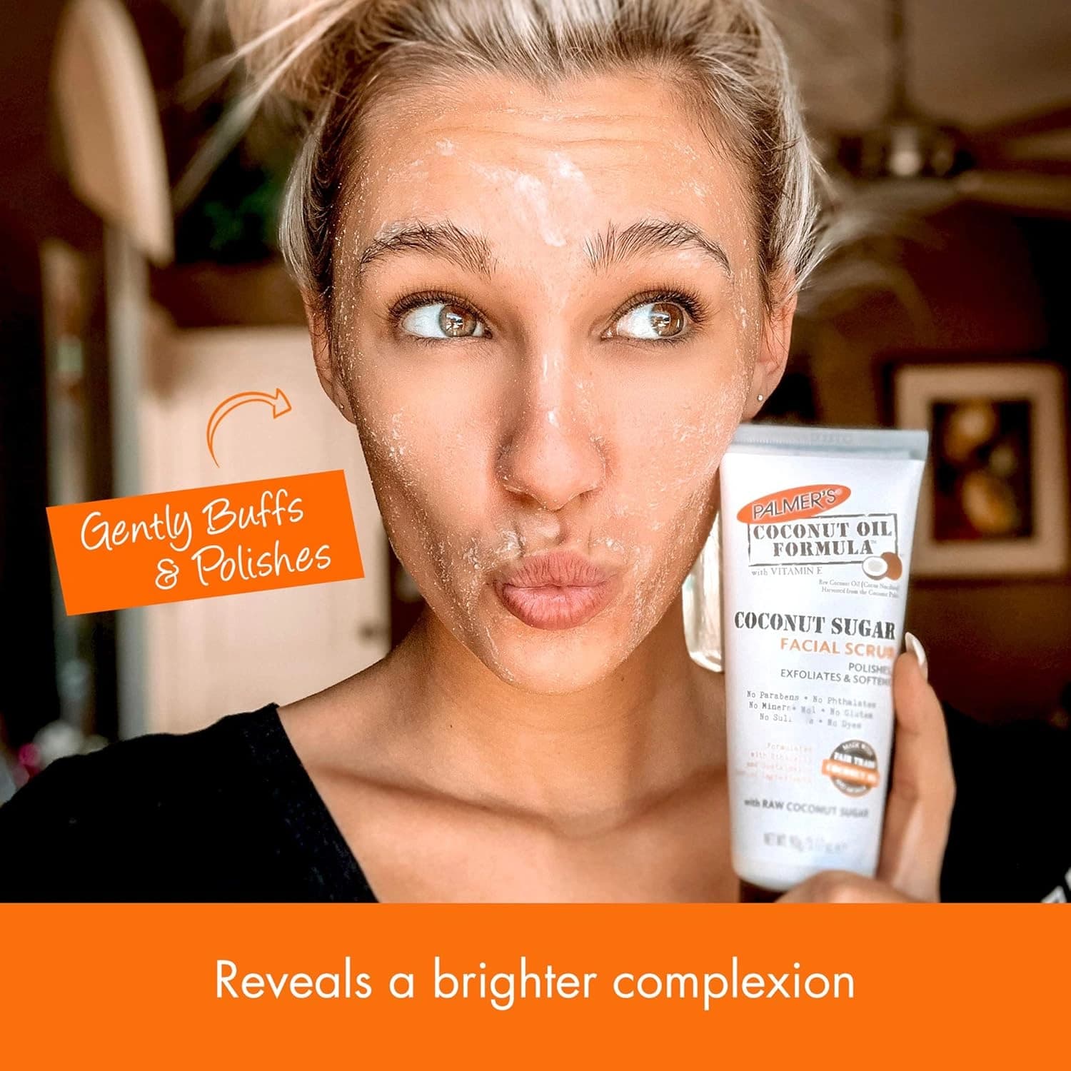 Palmers Coconut Sugar Facial Scrub 90g