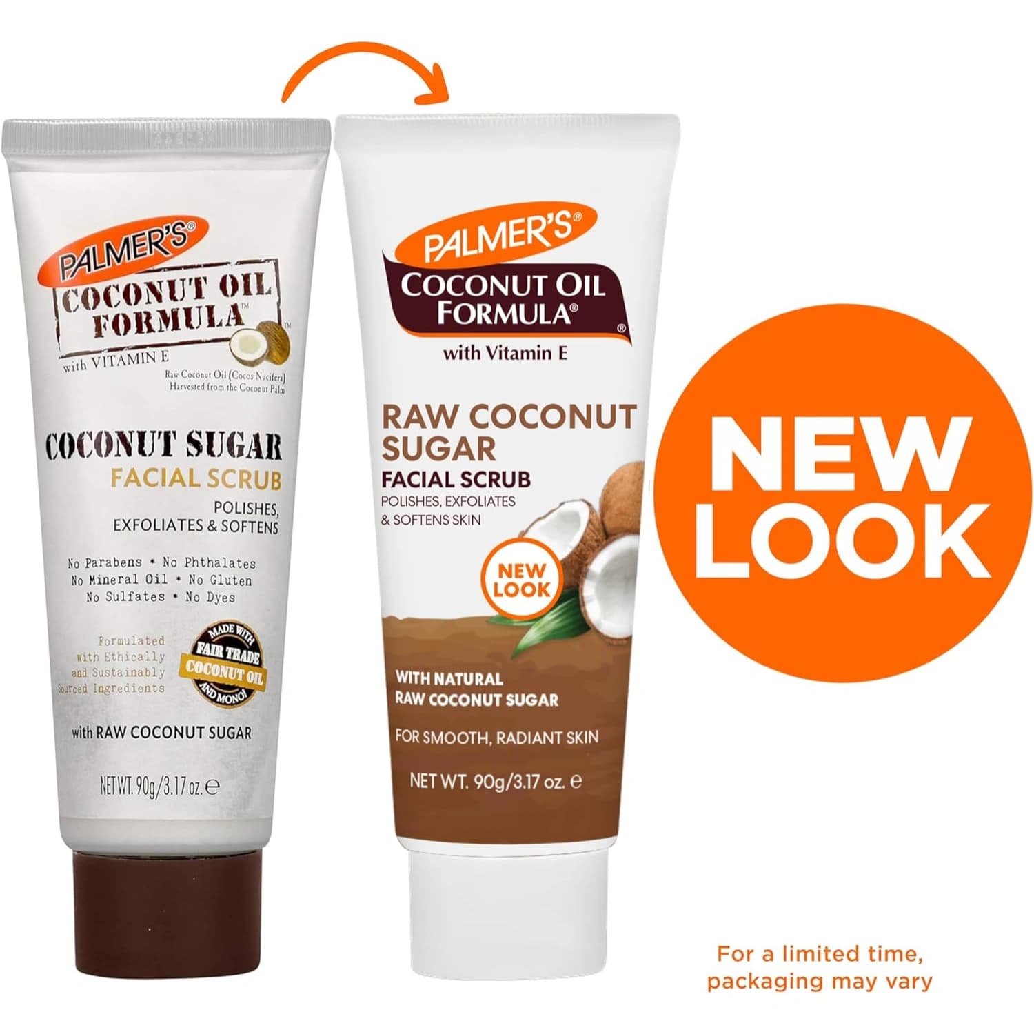 Palmers Coconut Sugar Facial Scrub 90g