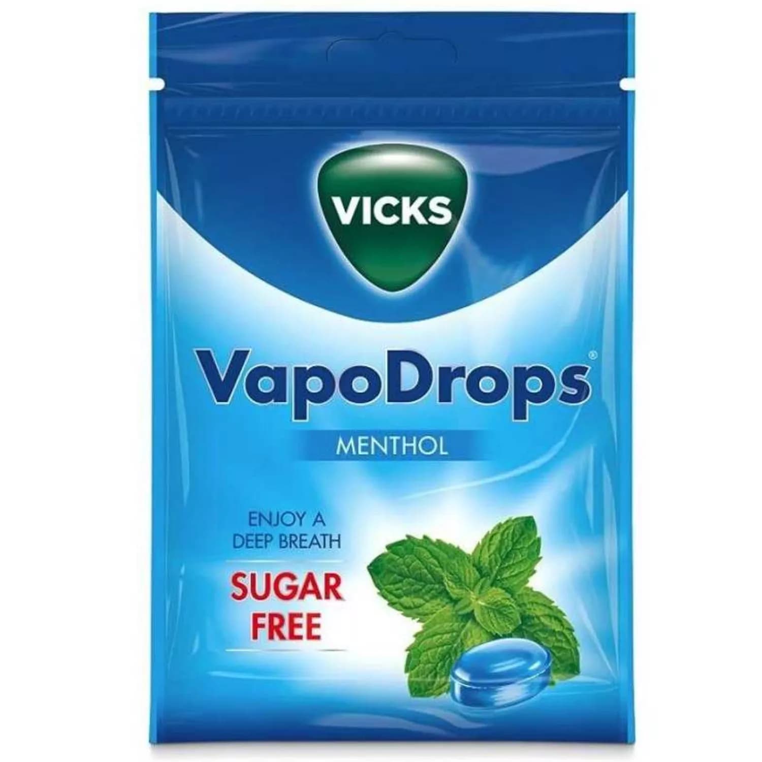 Vicks Vapodrops Sugar-Free Menthol 72g