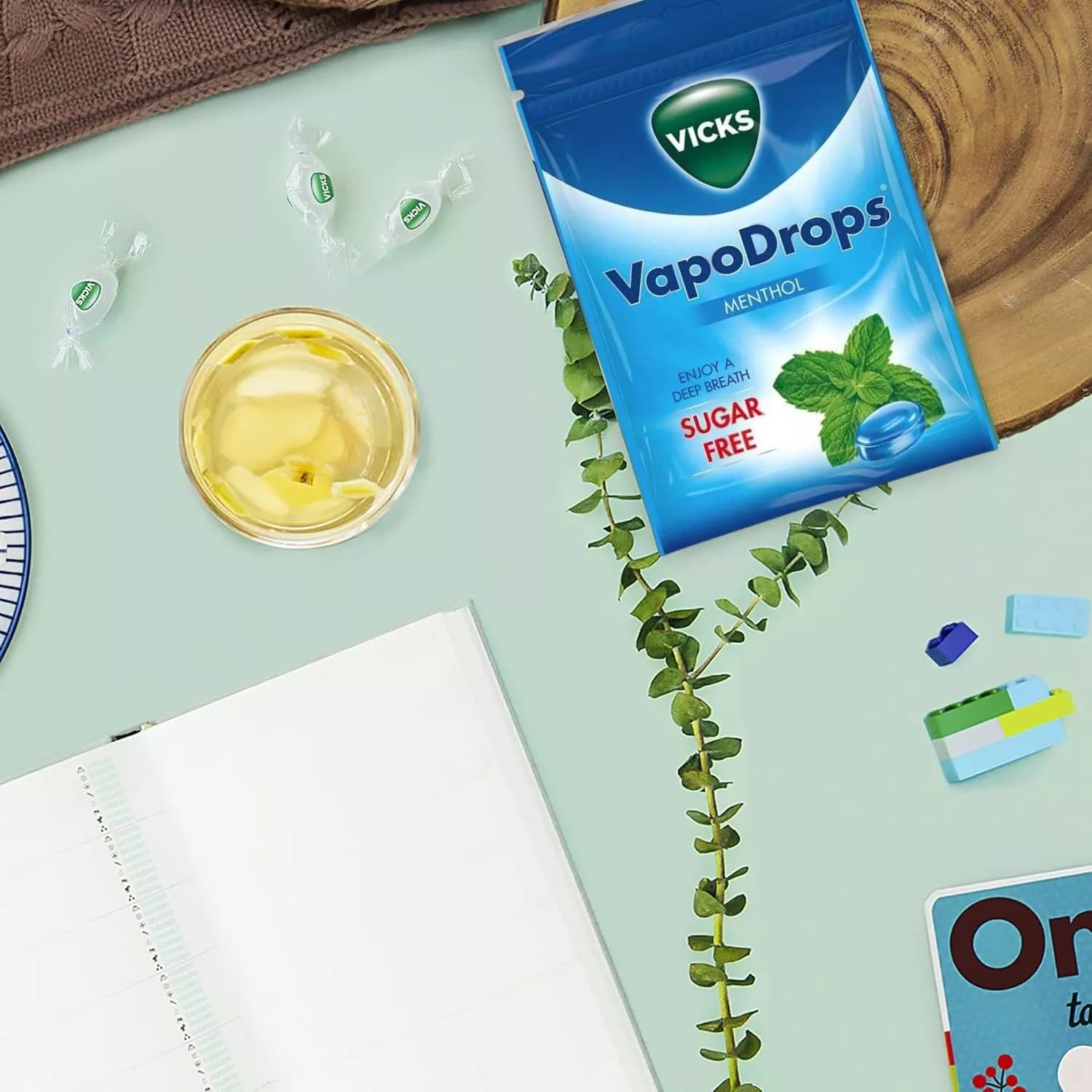 Vicks Vapodrops Sugar-Free Menthol 72g