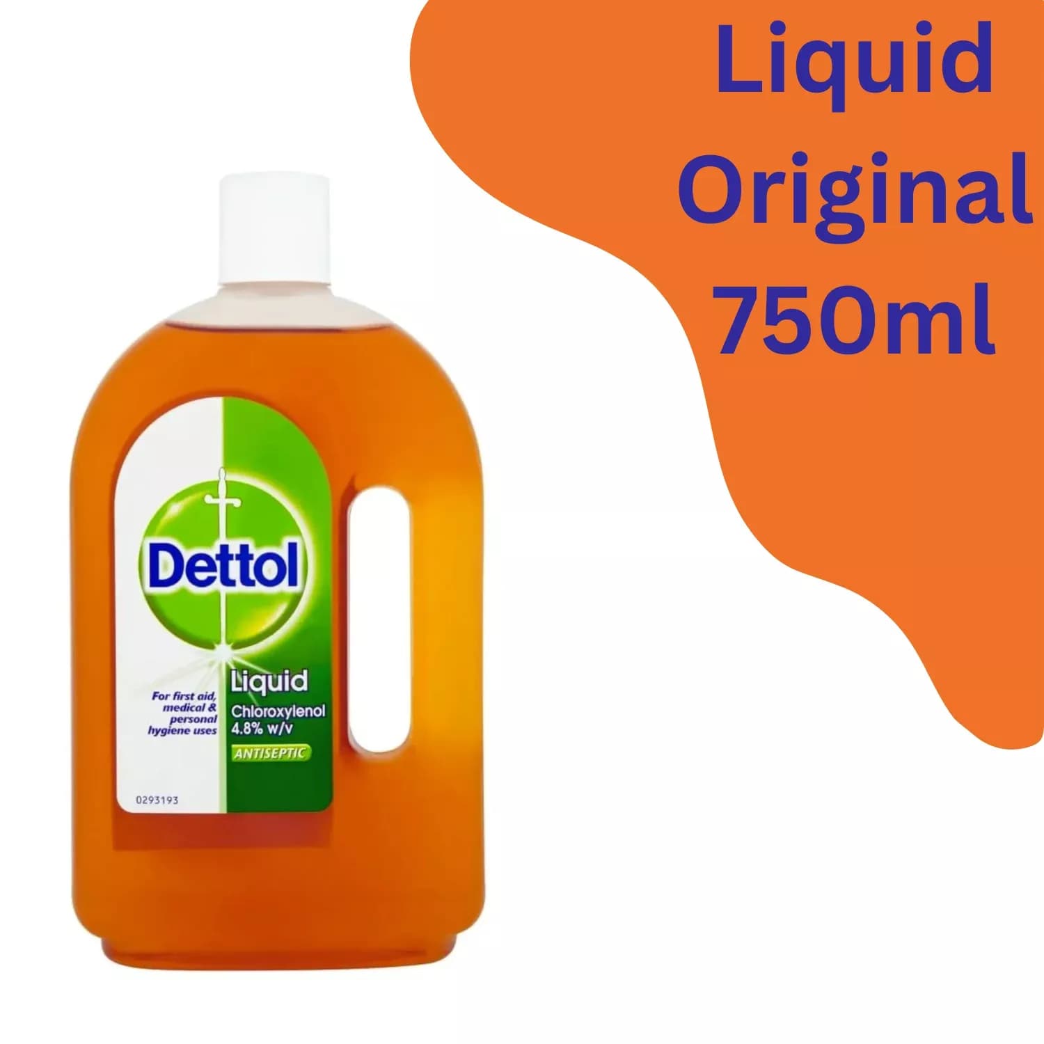 Dettol Antiseptic Disinfectant Original Liquid 750ml