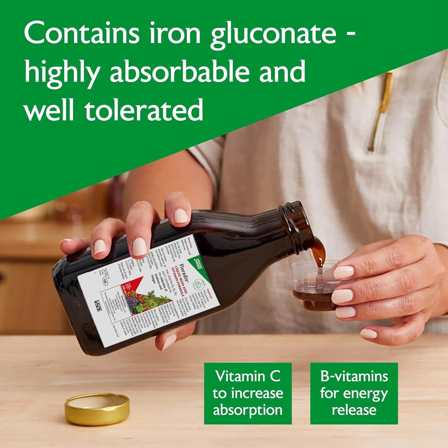 Floradix Liquid Iron & Vitamin Formula 500ml