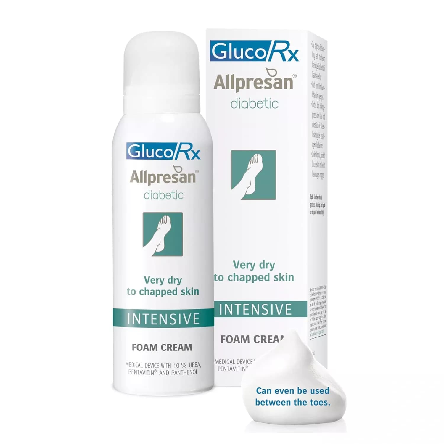 Glucorx Allpresan Diabetic Foam Basic 125ml