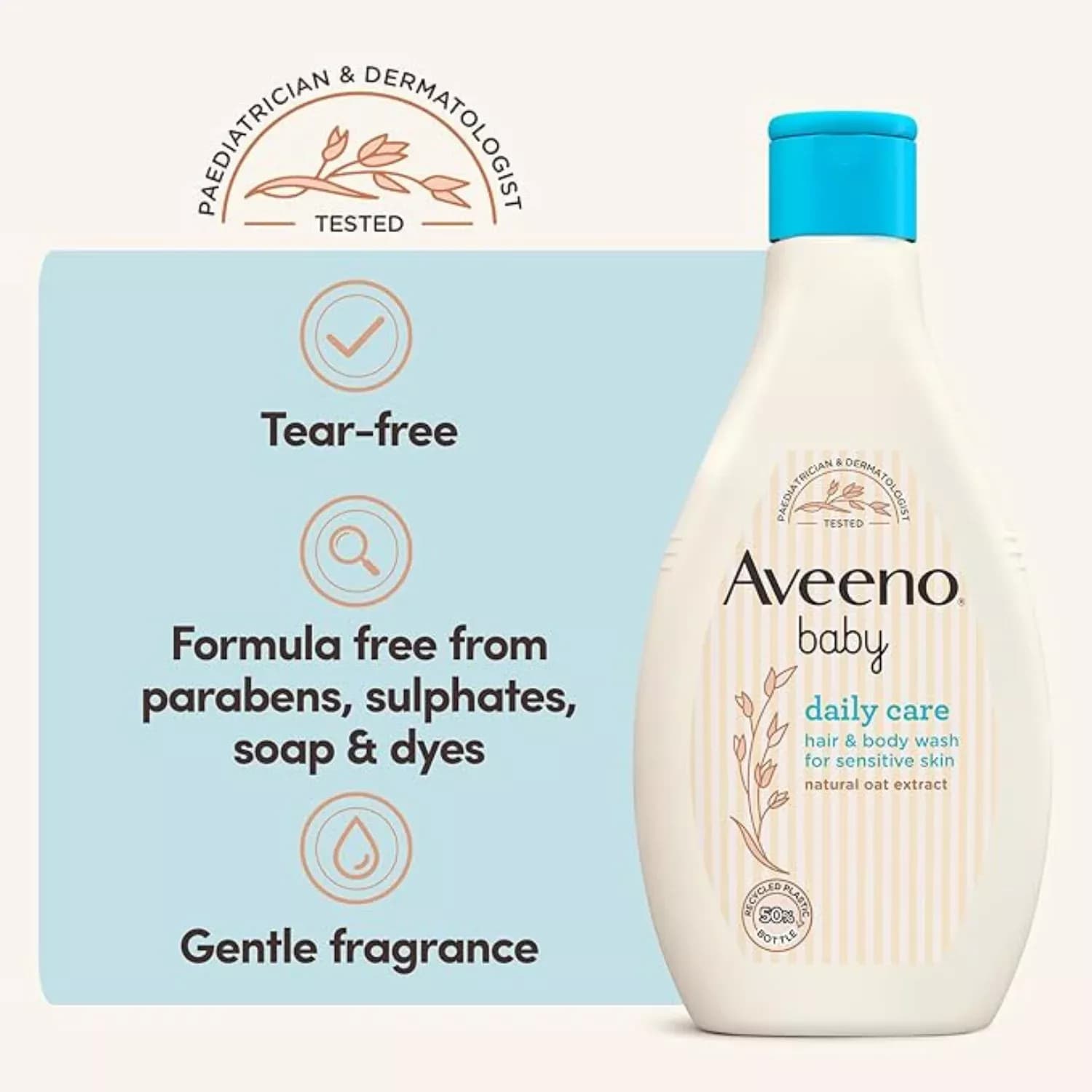 Aveeno Baby Daily Care Hair And Body Wash 250ml