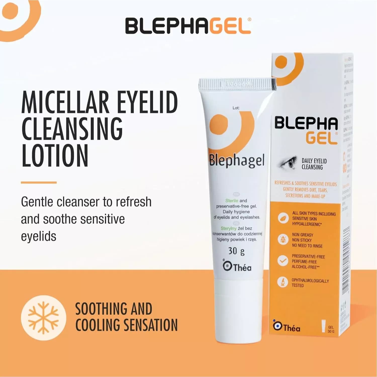 Blephagel Daily Eyelid Cleansing Gel 30g