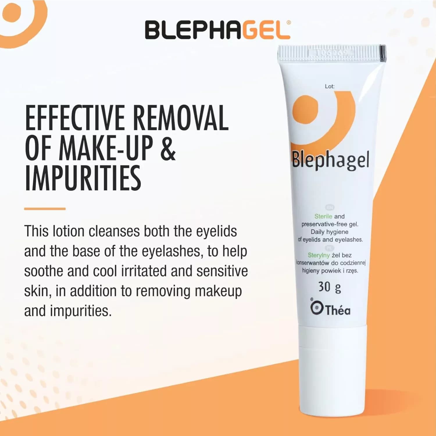 Blephagel Daily Eyelid Cleansing Gel 30g