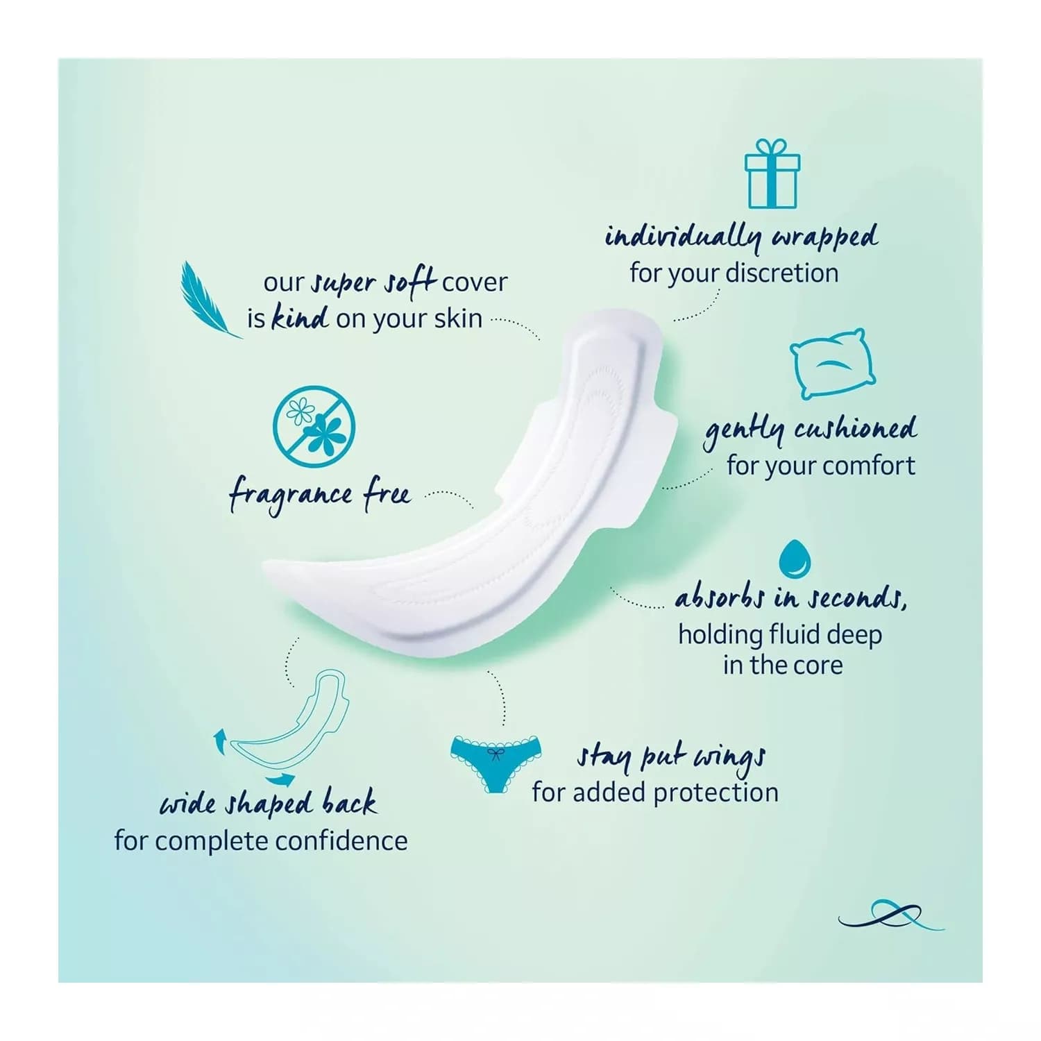 Bodyform Fressness & Protection Ultra Long Wing 8 pads