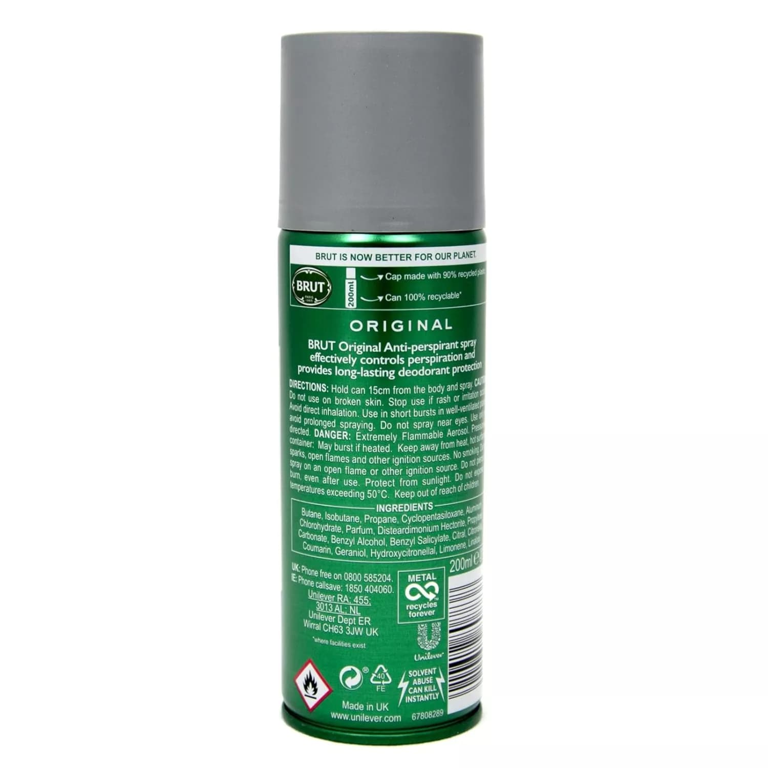 Brut Anti-Perspirant Spray 200ml