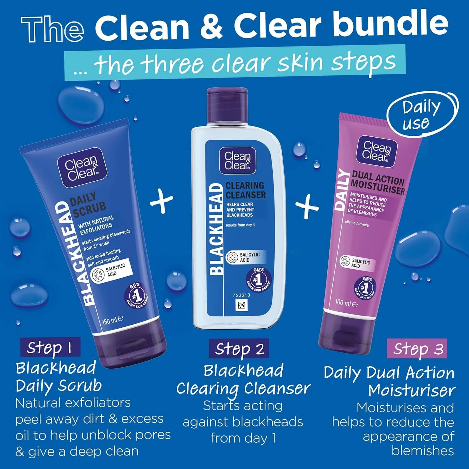Clean & Clear Blackhead Clearing Cleanser 200ml