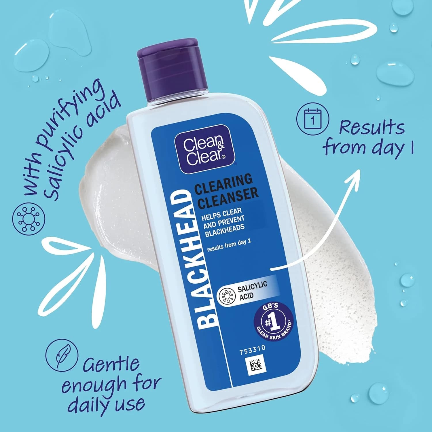 Clean & Clear Blackhead Clearing Cleanser 200ml