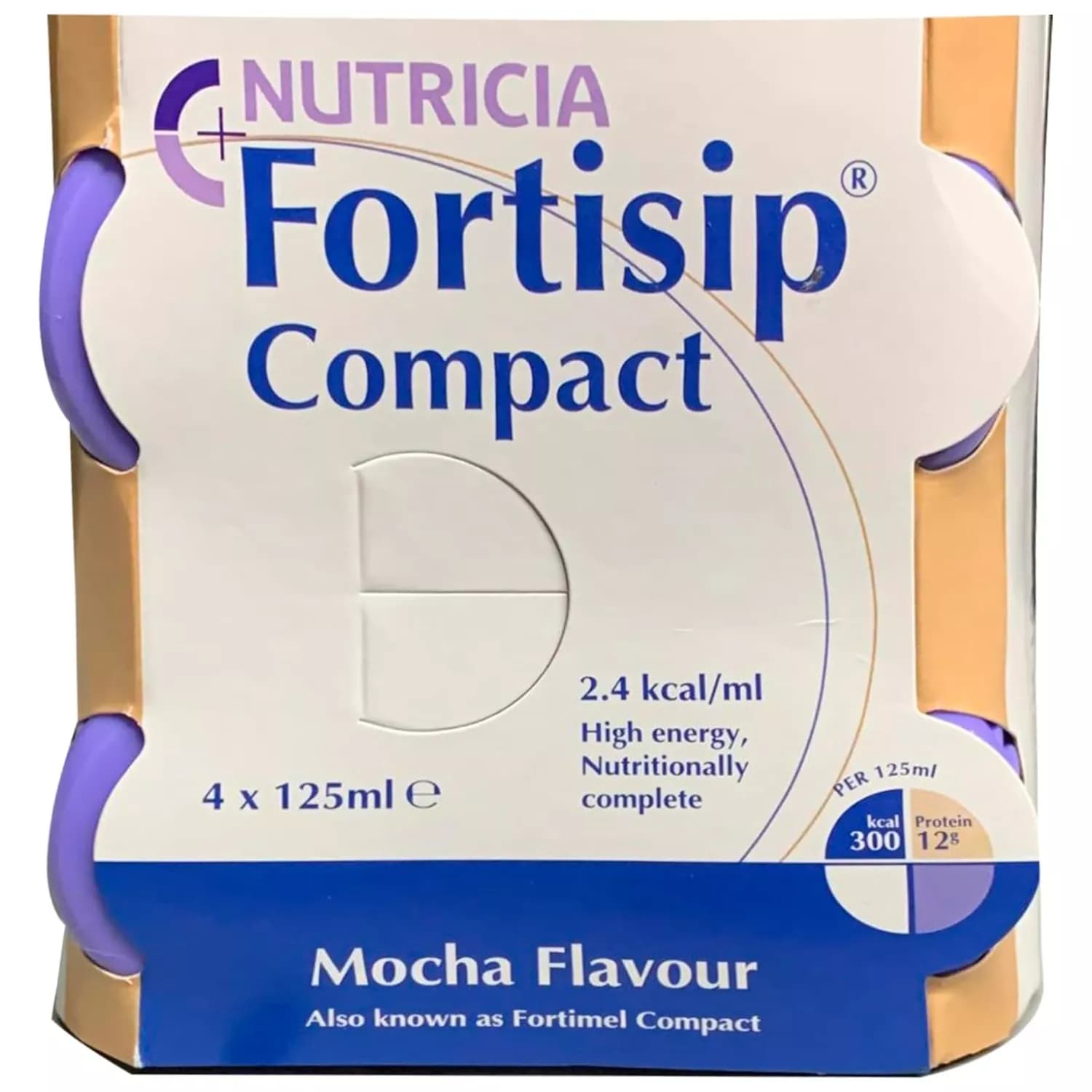 Fortisip Compact Fibre Mocha 4 x 125ml