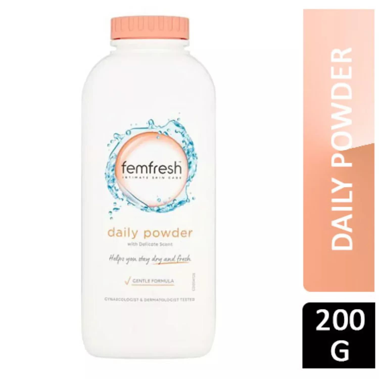 Femfresh Body Fresheners Range Powder Talc Free 200g