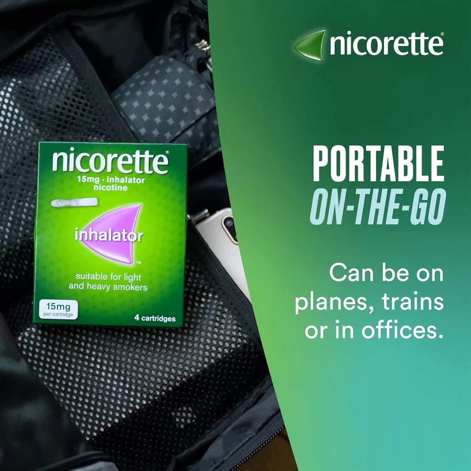 Nicorette 15mg Inhalator 4 cartridges