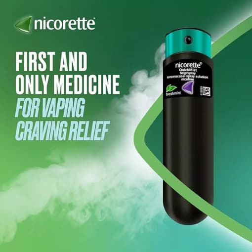 Nicorette QuickMist Cool Berry 1mg Spray Mouthspray
