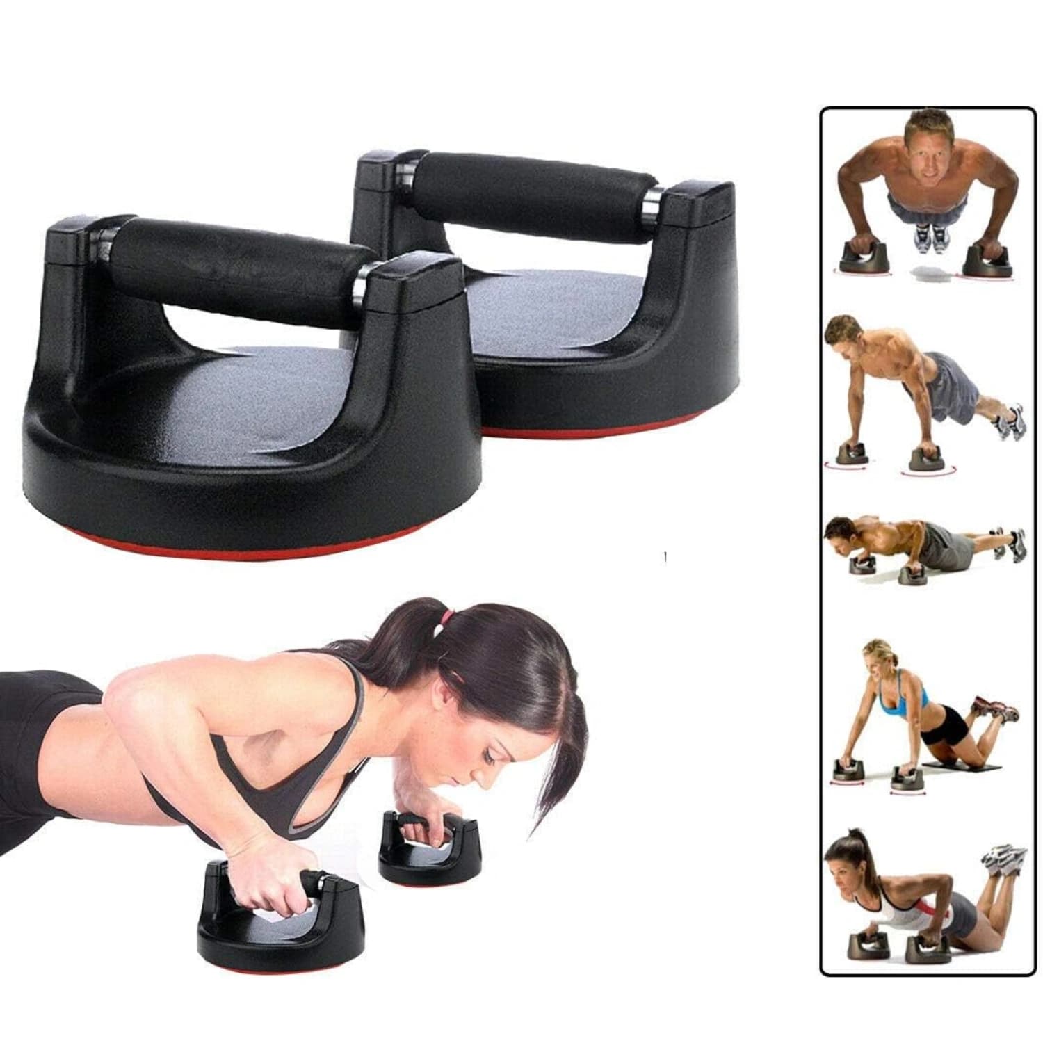 Kemket Push-Up Stand-Non-Slip 360-Degree Rotation Design