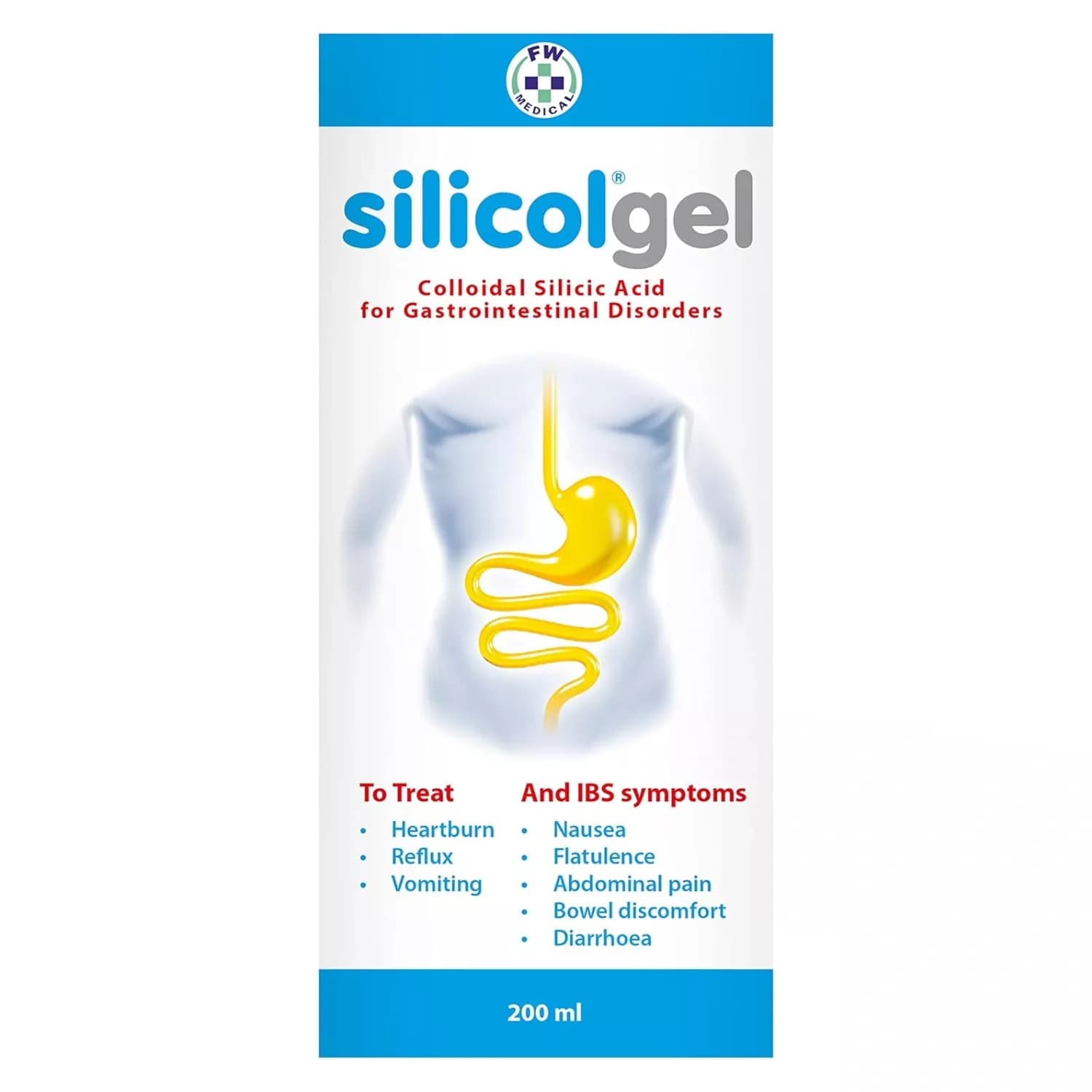 Silicol gel colloidal silicic acid 200ml