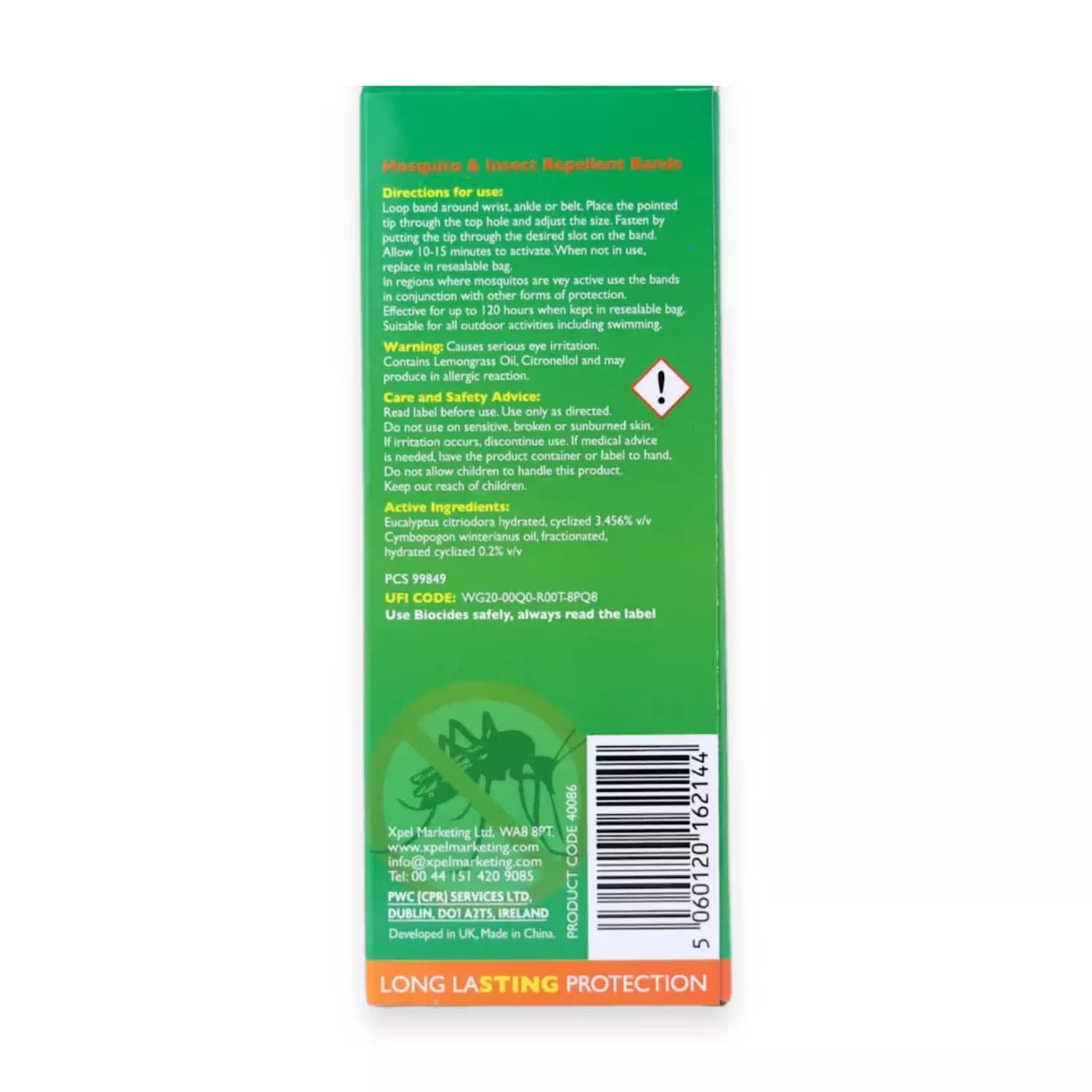 Xpel Mosquito & Insect Repellent Bands – 2 pack