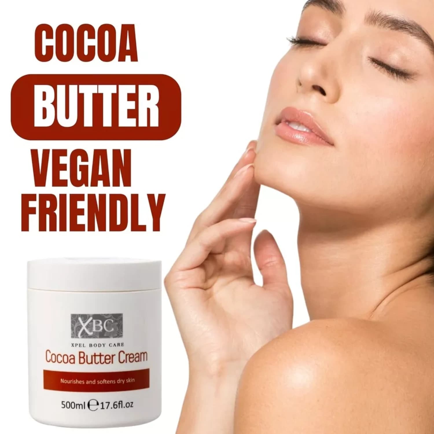 Xpel Xbc Cocoa Butter Cream 500ml