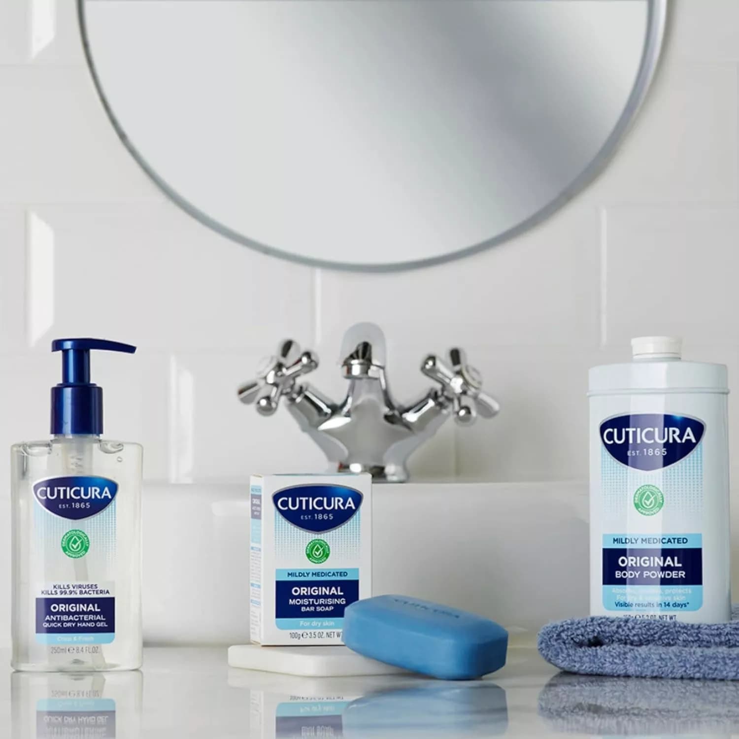 Cuticura Mildly Medicated Talcum Powder 250g