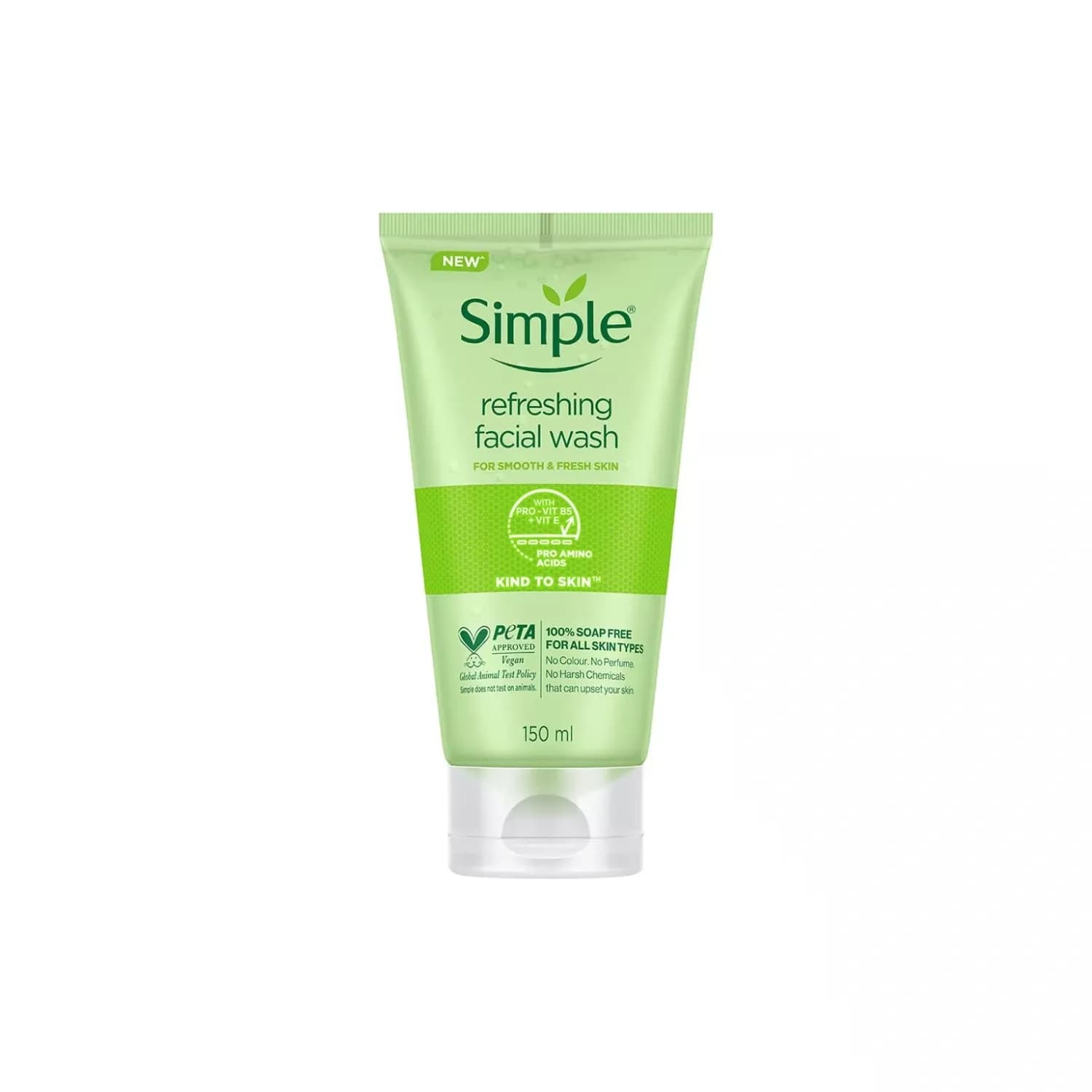 Simple Kind to Skin Facial Wash Gel 150ml
