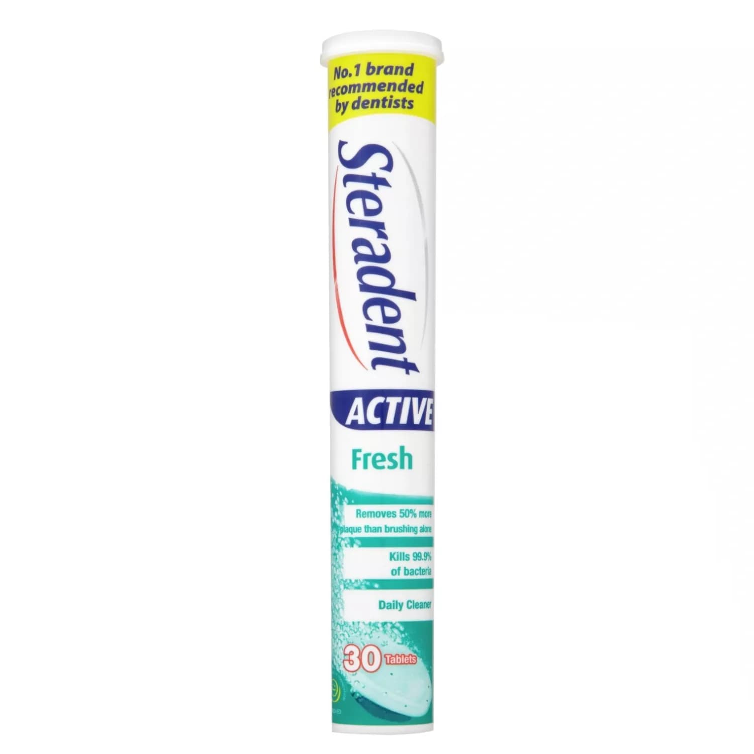 Steradent Active Fresh Denture Cleaner 30 Tablets – Pack Of 12