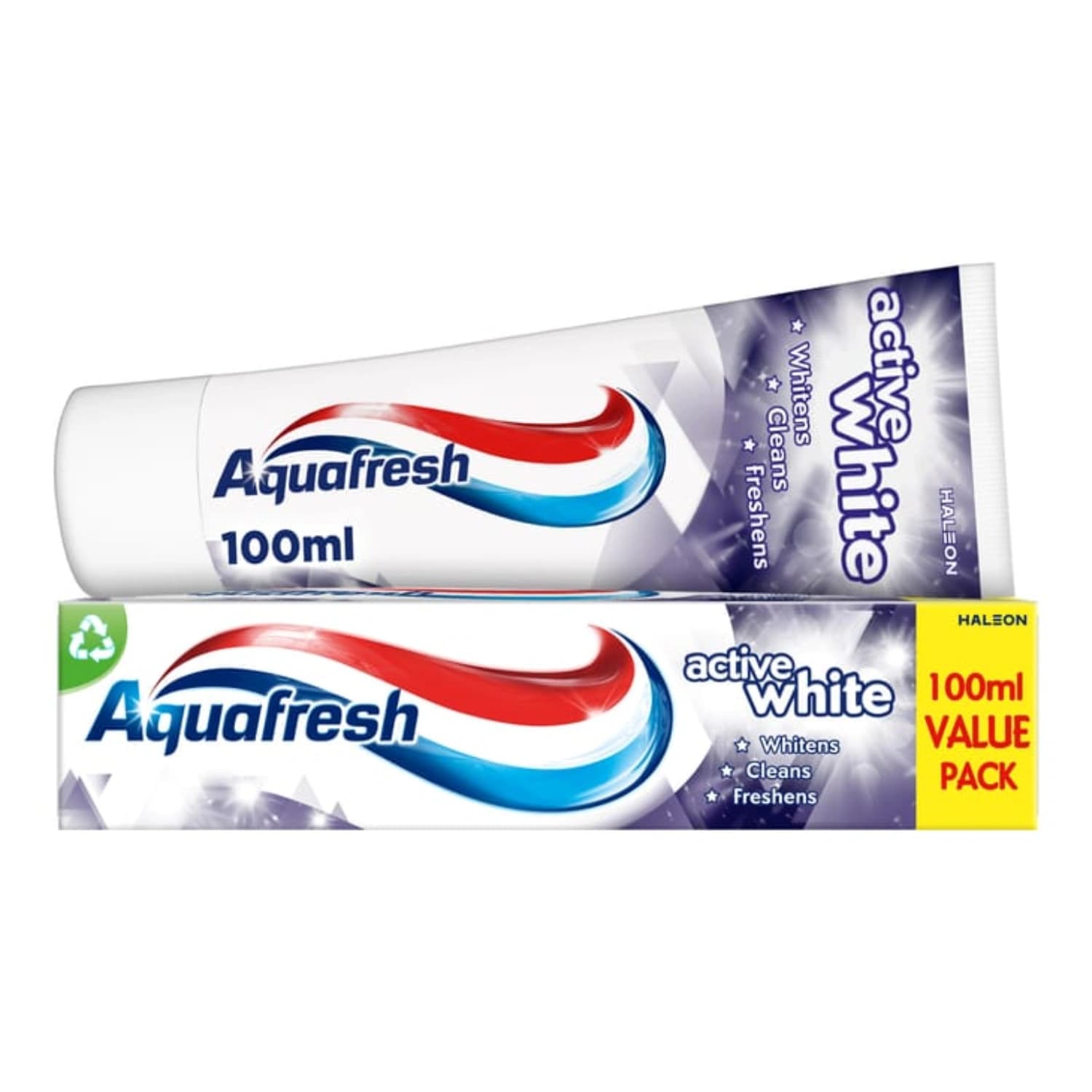 Aquafresh active whitening toothpaste 100ml