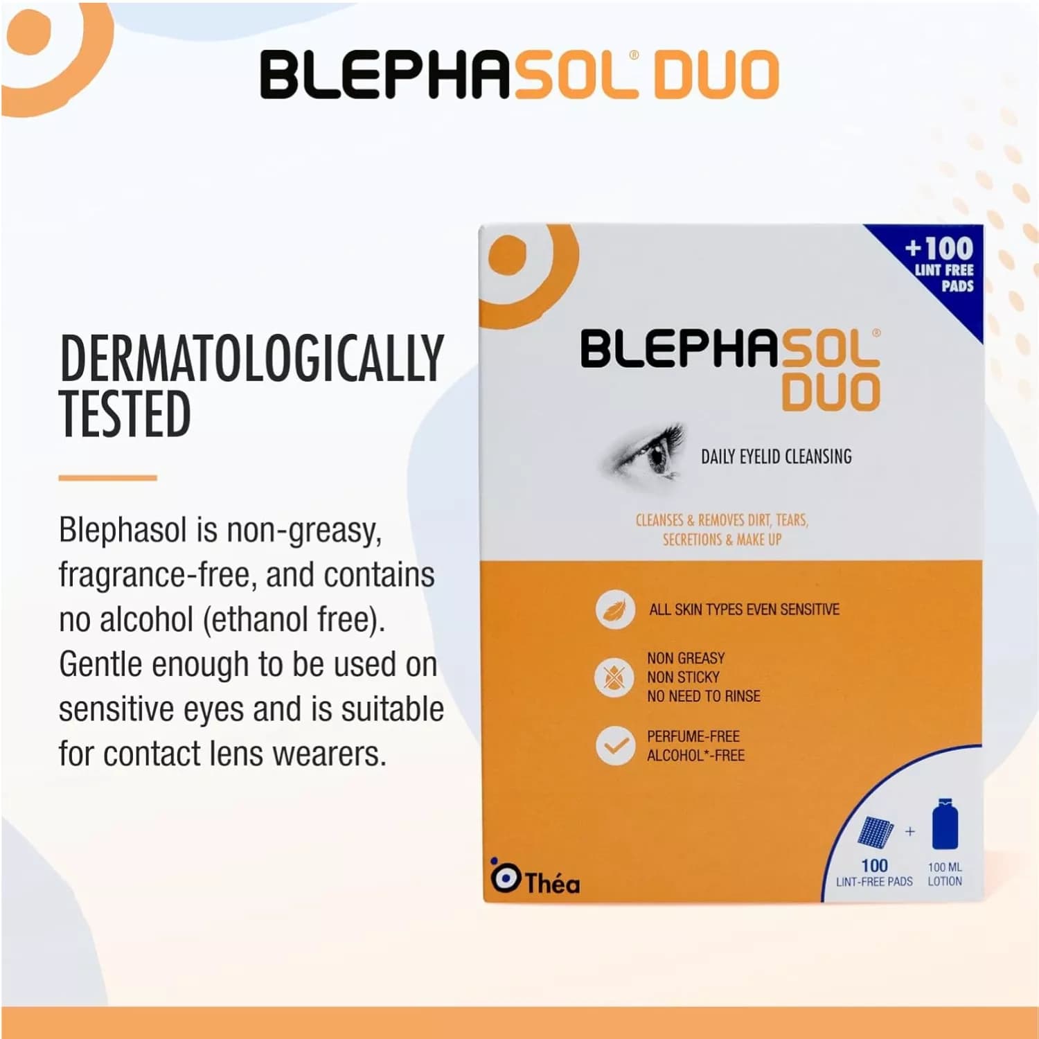 Blephasol Duo Eye Hygiene Lotion 100ml