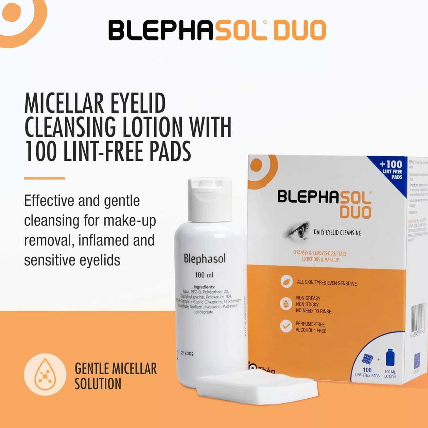 Blephasol Duo Eye Hygiene Lotion 100ml