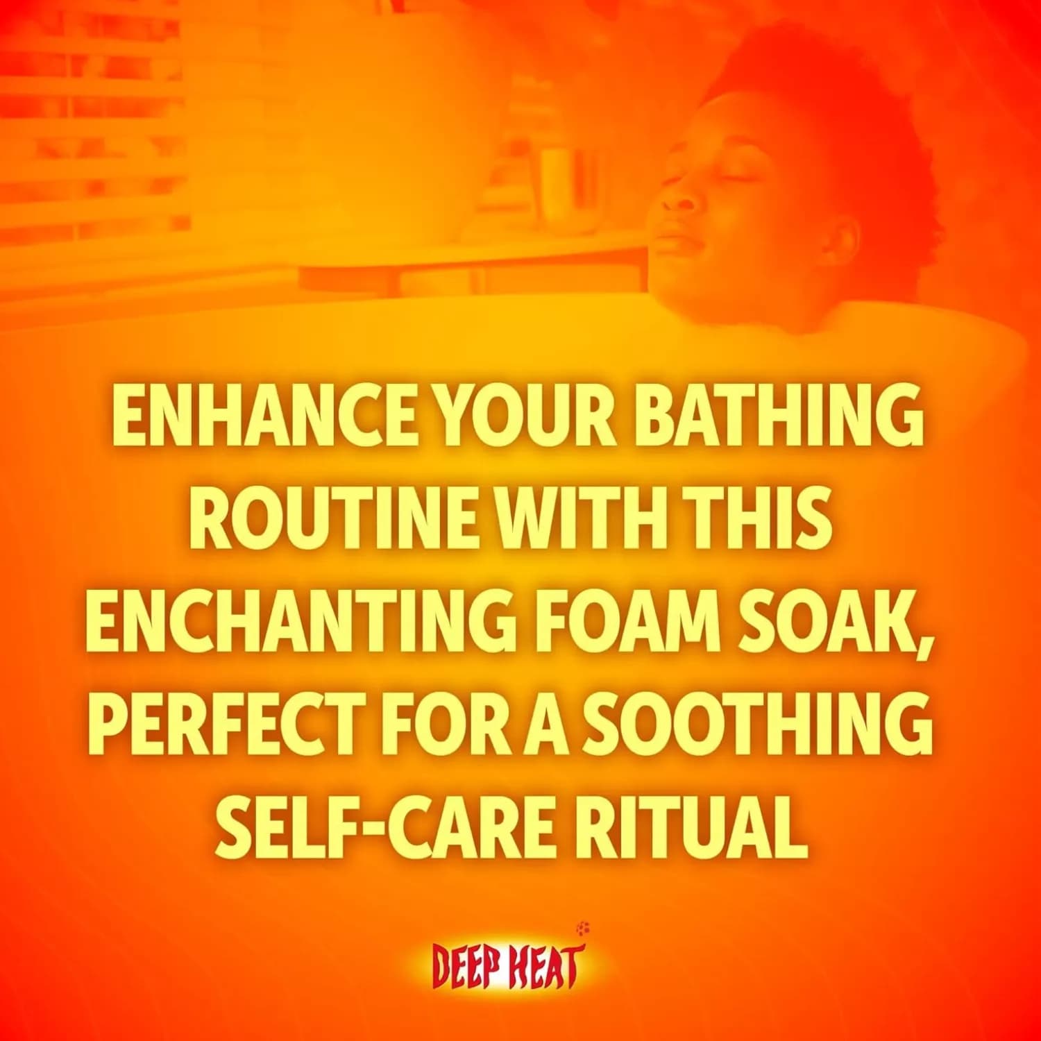Deep Heat Foam Bath Tonic 350ml