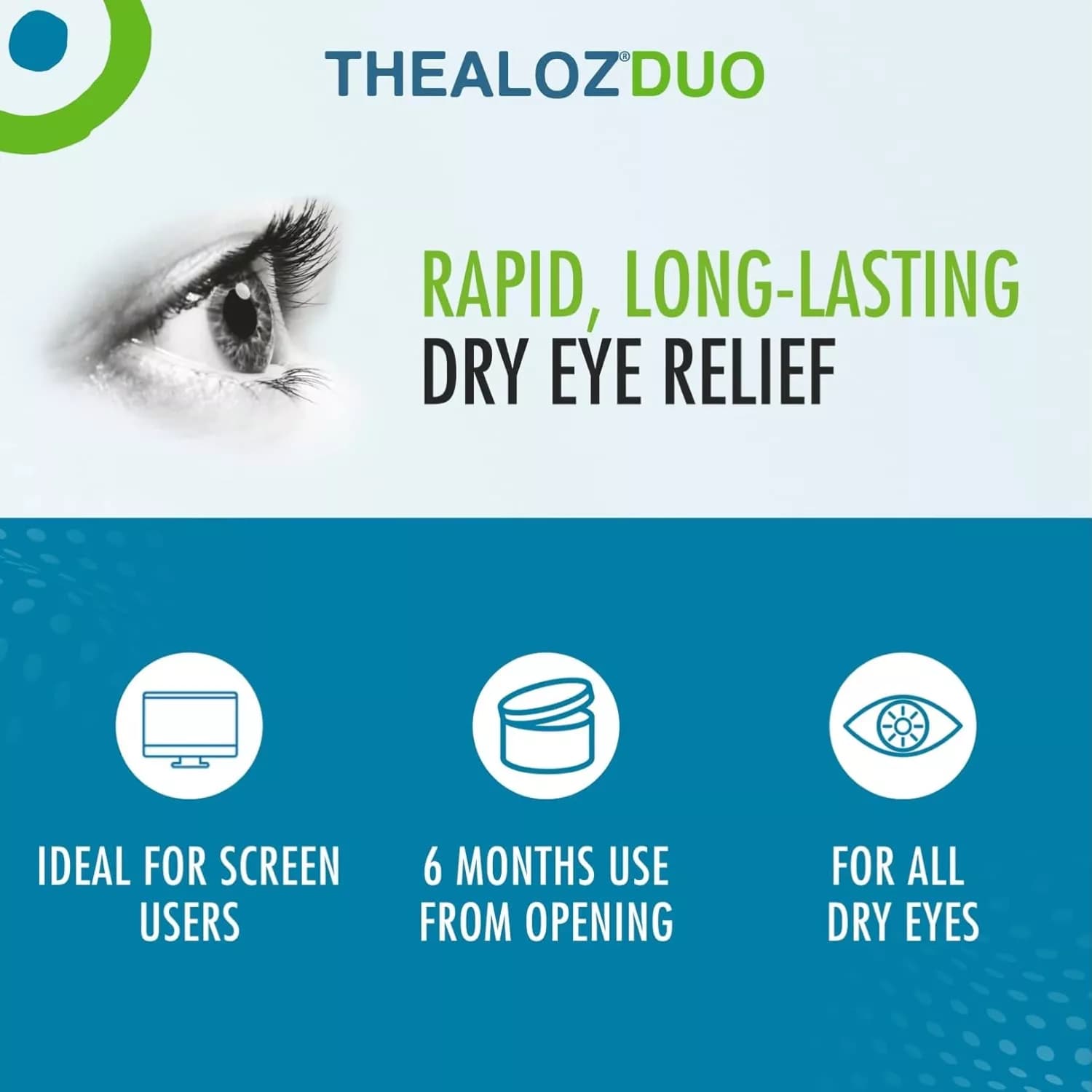 Thealoz Duo 10ml Preservative Free Dry Eye Drops