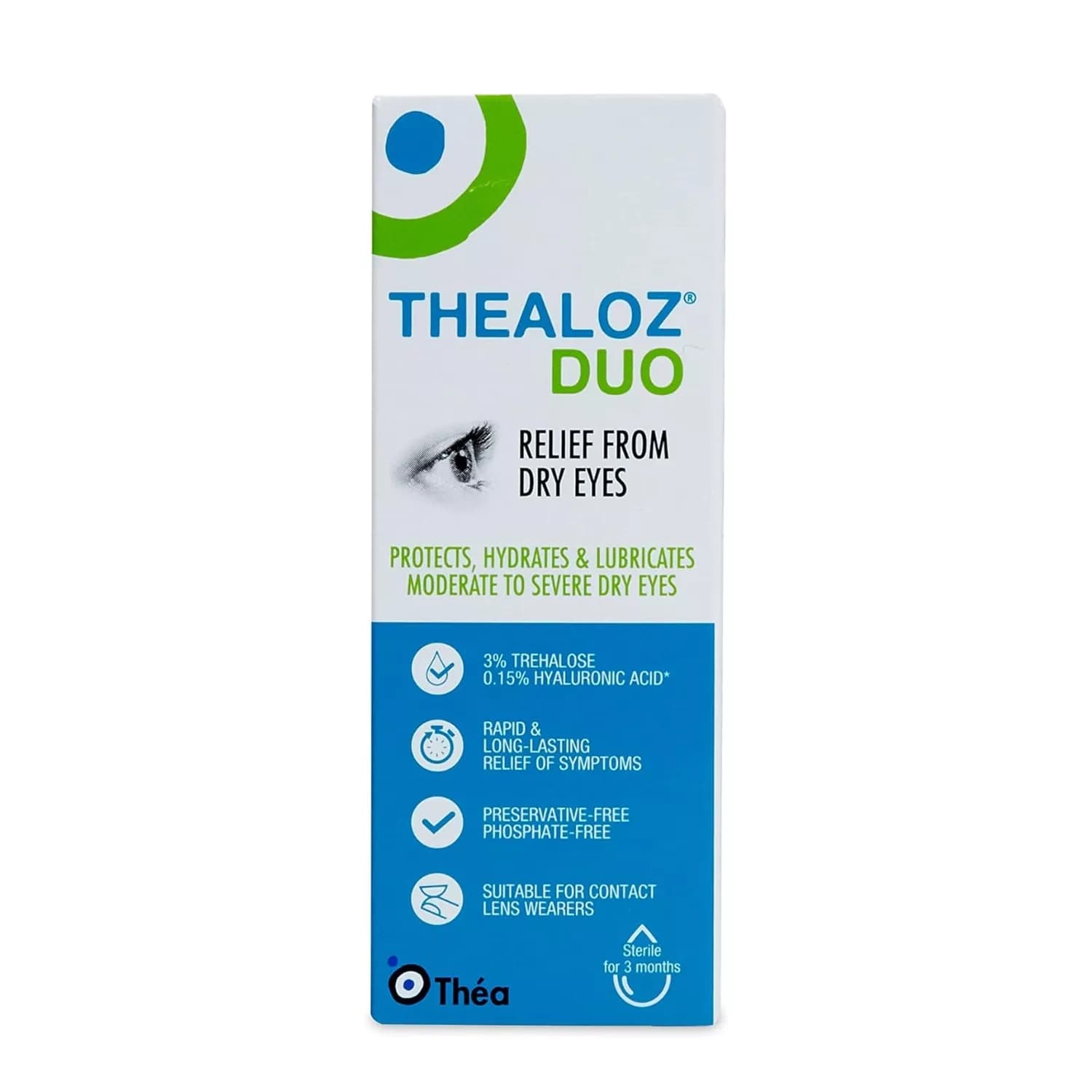 Thealoz Duo 10ml Preservative Free Dry Eye Drops