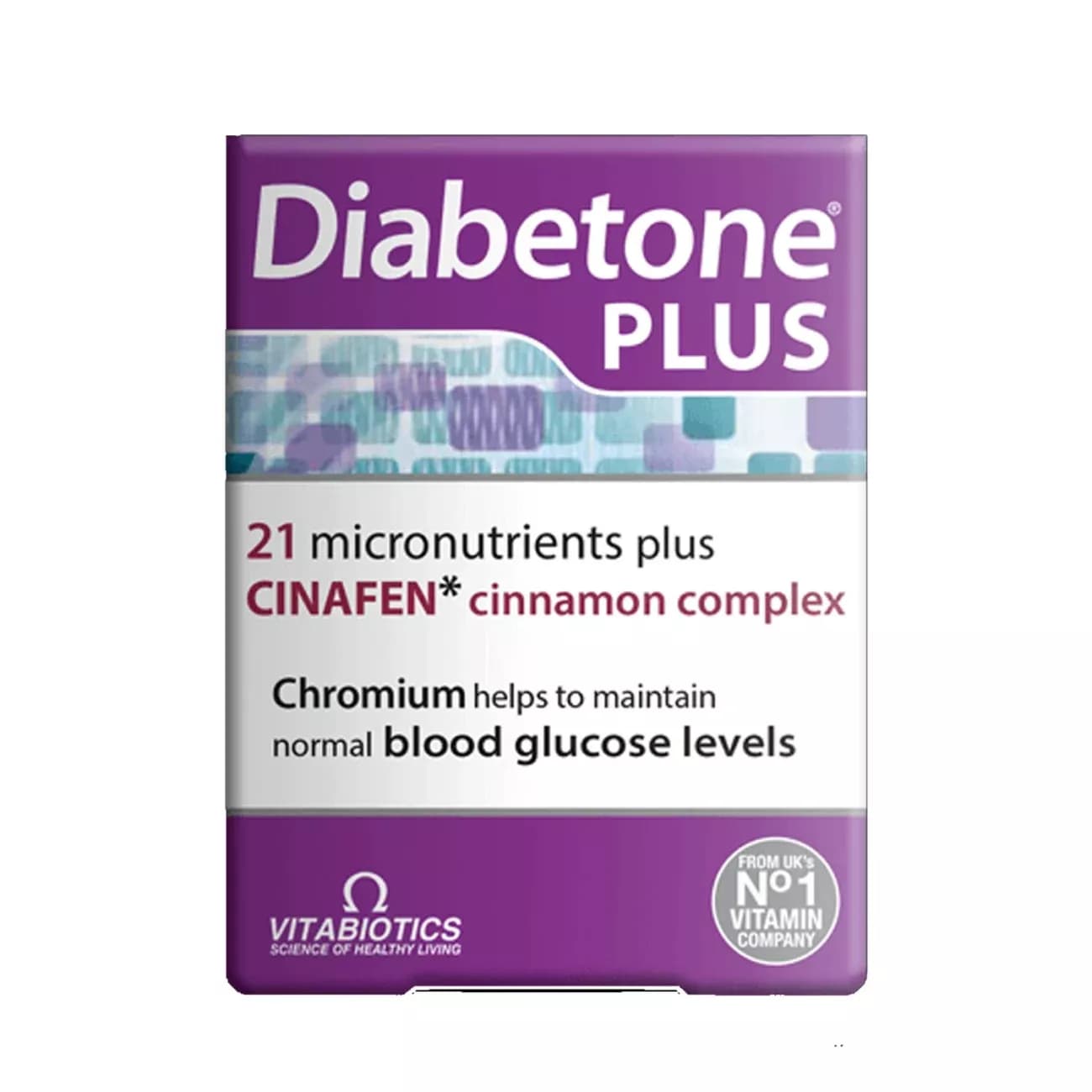 Vitabiotics Diabetone Plus 56 Tablets