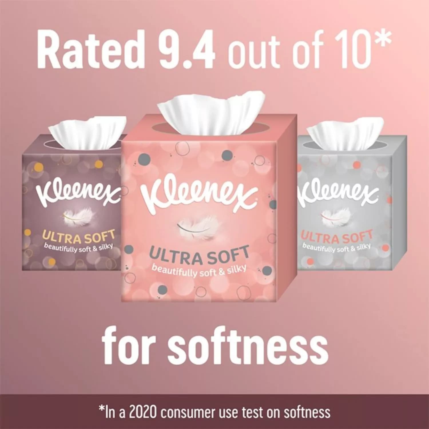 Kleenex Ultra Soft Cube Facial Tissues – Single Box 48 per pack