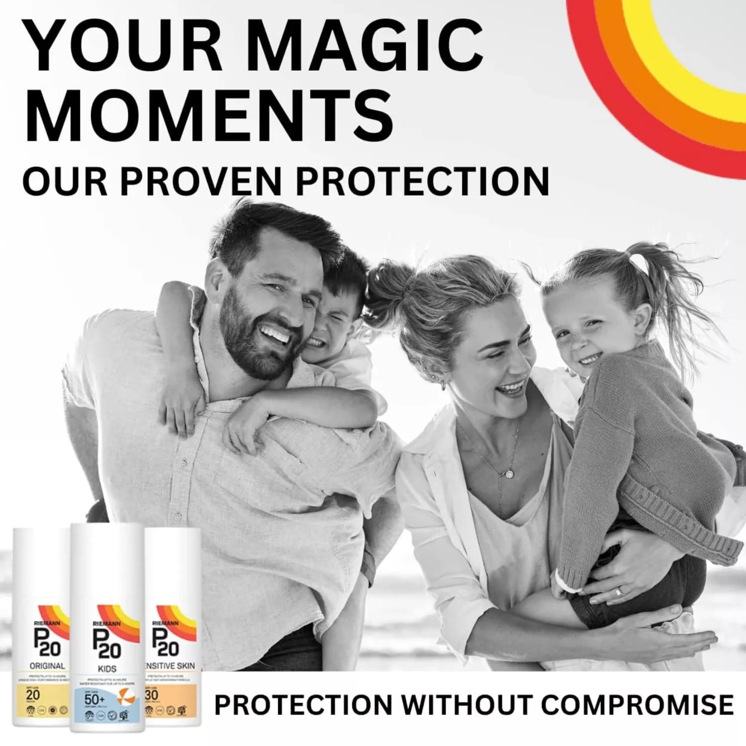 Riemann P20 Sun Protection Kids Cream SPF 50+ 200ml