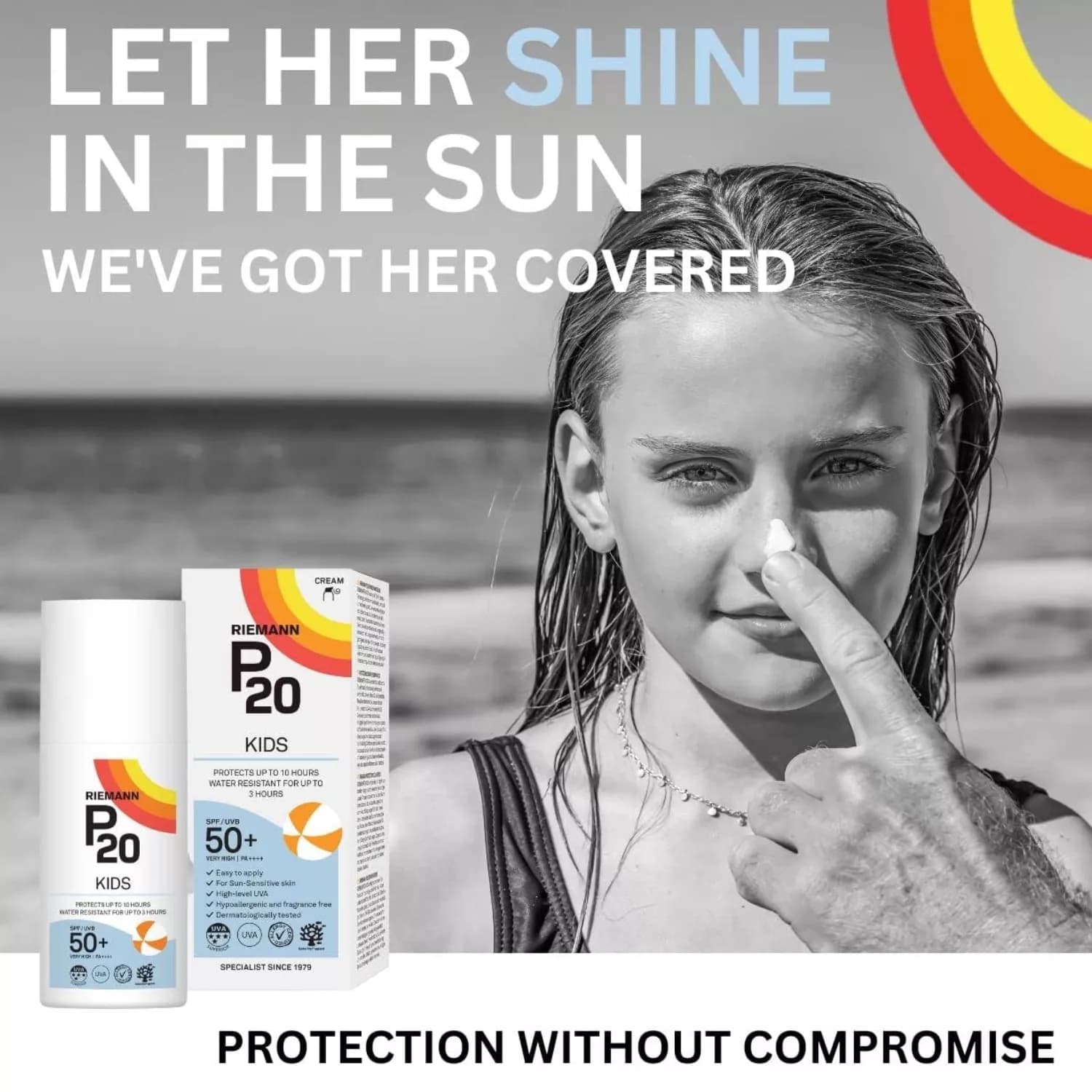 Riemann P20 Sun Protection Kids Cream SPF 50+ 200ml