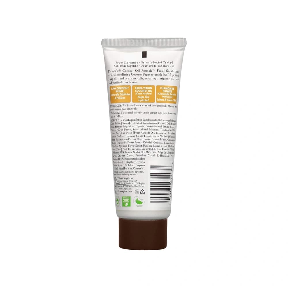 Palmers facial scrub coconut sugar 90g (2)