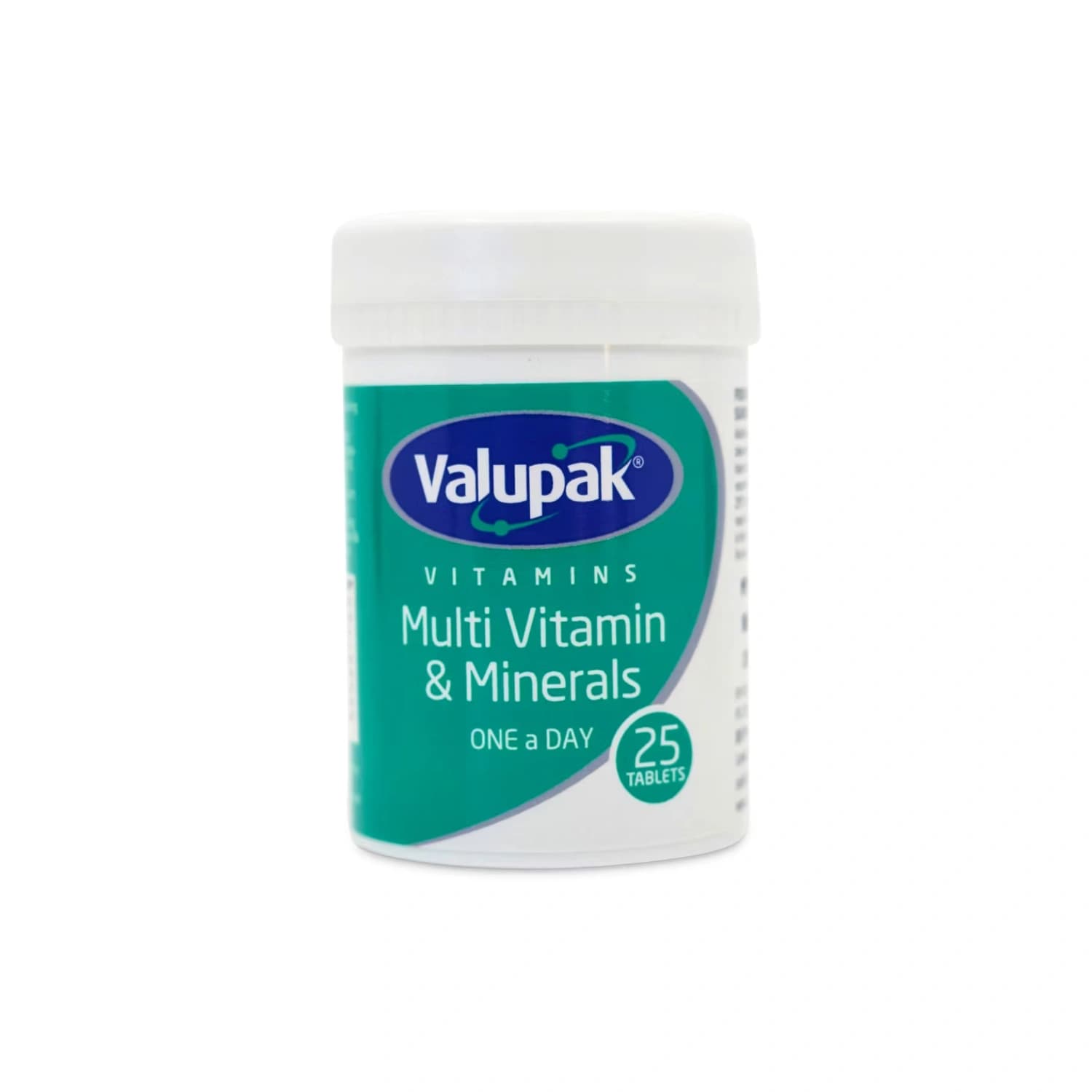 Valupak multi vitamin minerals 25 tablets