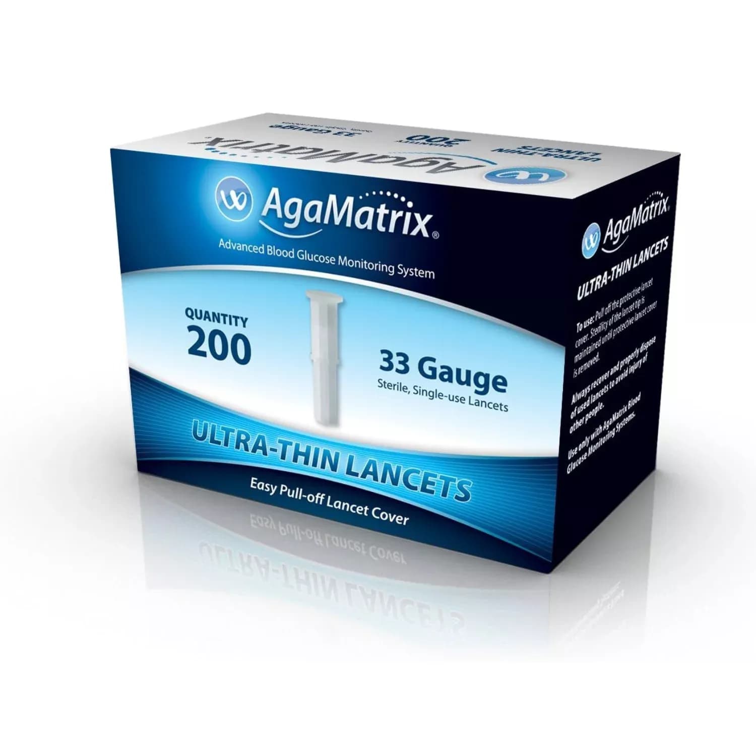 Agamatrix ultra thin lancets 33g 200 lancets 1 (1)