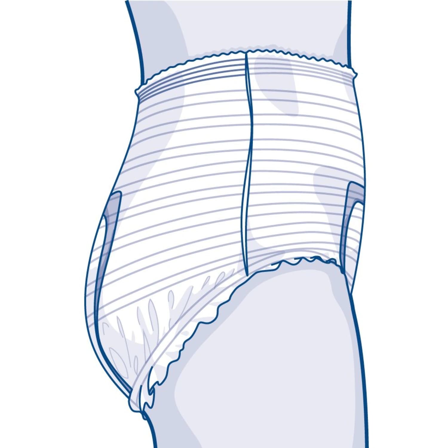 Attends pull ons soft and discreet disposable pants 3