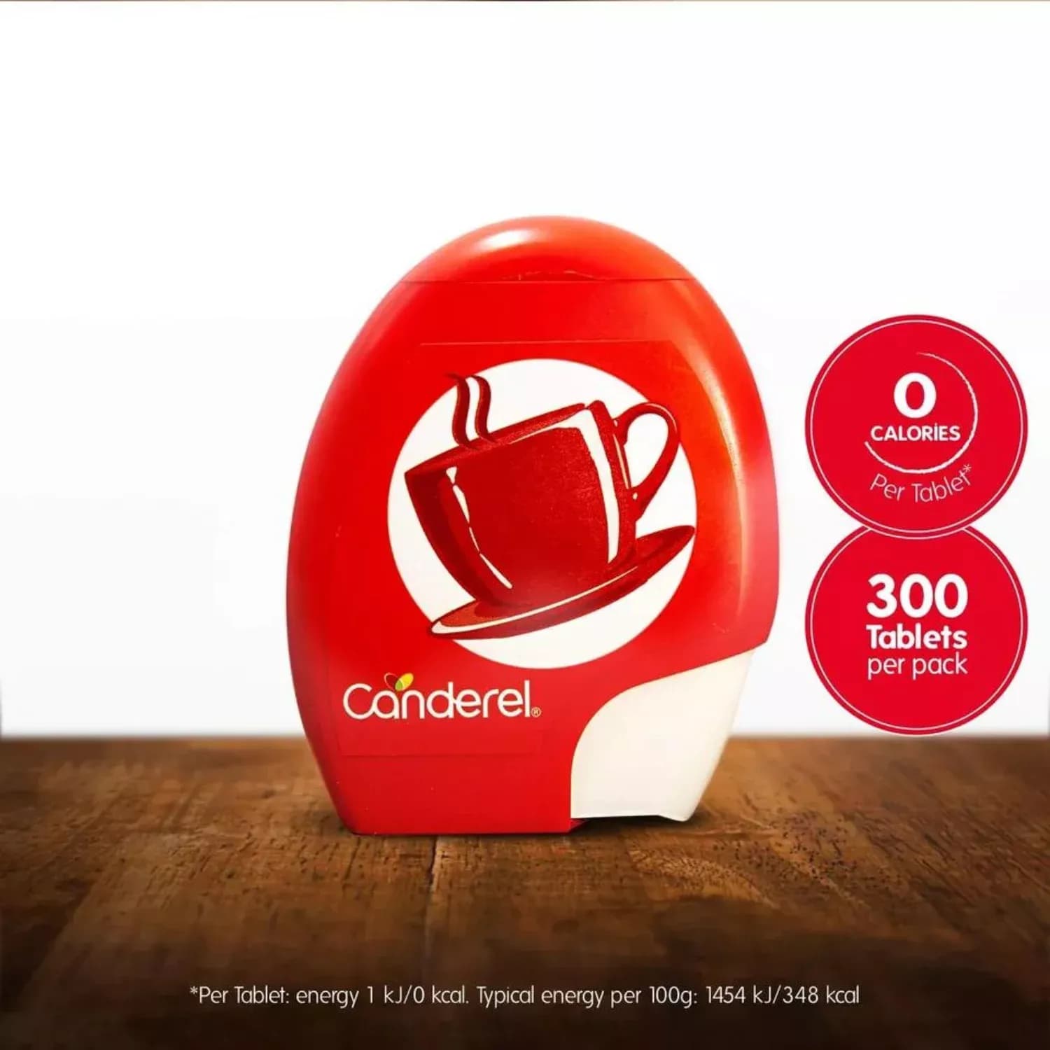 Canderel sweetener zero calorie 300 tablets 3