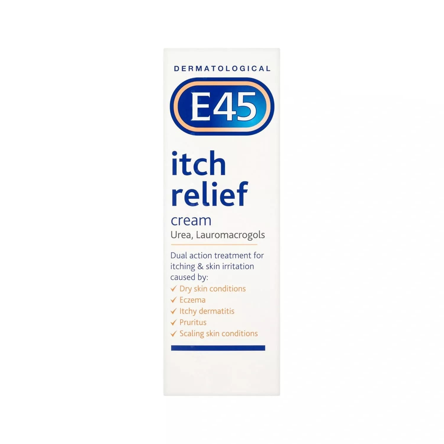 E45 dermatological itch relief cream 100g
