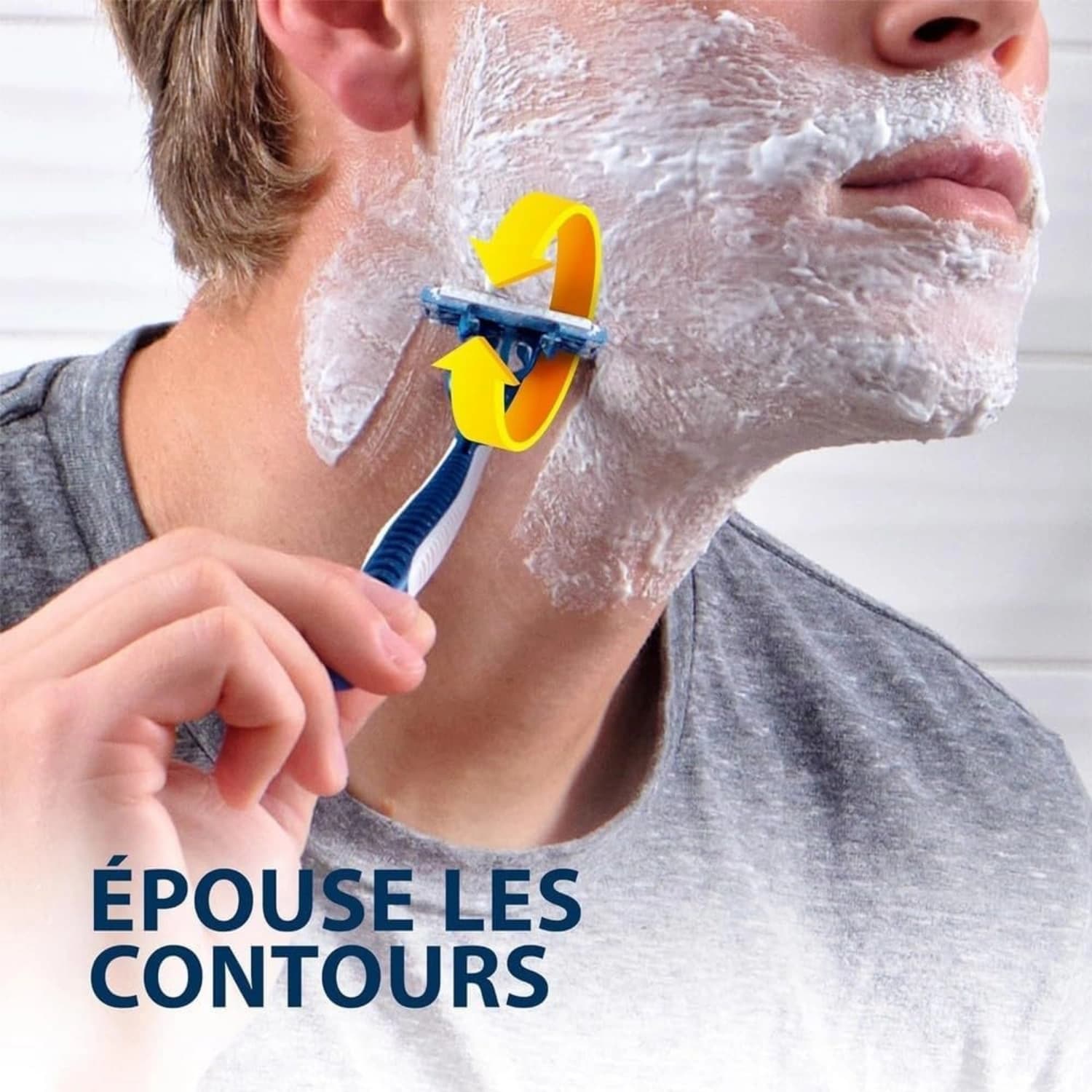 Gillette skinguard disposable razor for sensitive skin x8 6